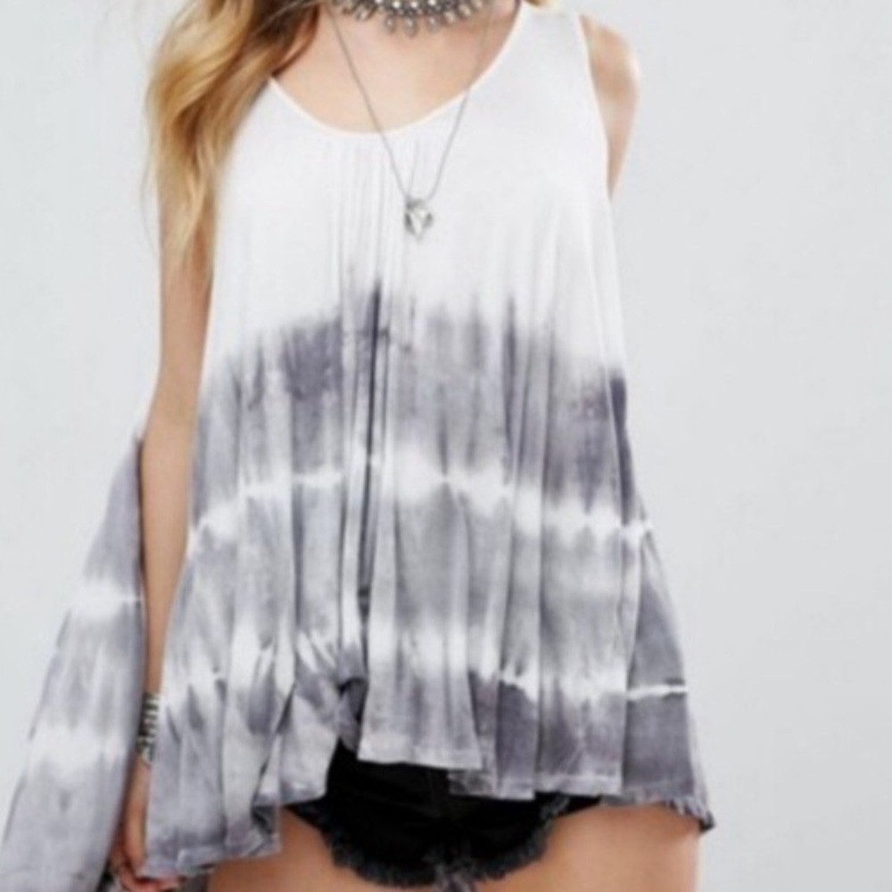 ☠️ Free People Sebastian Tie Dye Swing Tank
